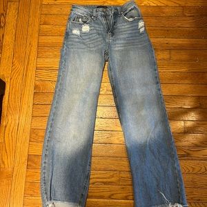 Wide leg / boot cut style jean